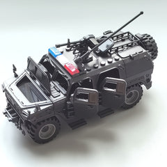 Educational Building Block Toy Military Car Assembly Toy