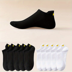 10 Pairs Teenager Short Ankle Socks With Monster Grips