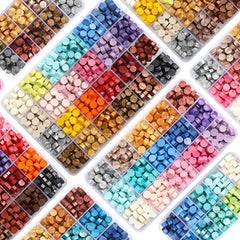 Sealing Wax Beads Set for Wax Seal Stamp 24 Colors