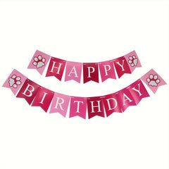 40pcs Pet Birthday Balloon Set for Celebration