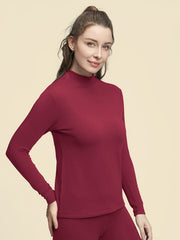 Soft Thermal Underwear Long Sleeve Top Women's Lingerie