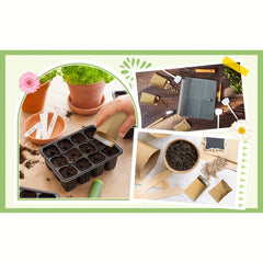 Seed Storage Organizers With 20 Resealable Seed Envelopes