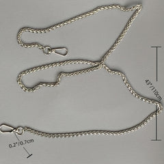 Minimalist Metal Bag Strap Durable Shoulder Bag Strap Replacement