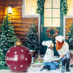 Giant 59.94cm Outdoor Christmas Inflatable Ball Decoration