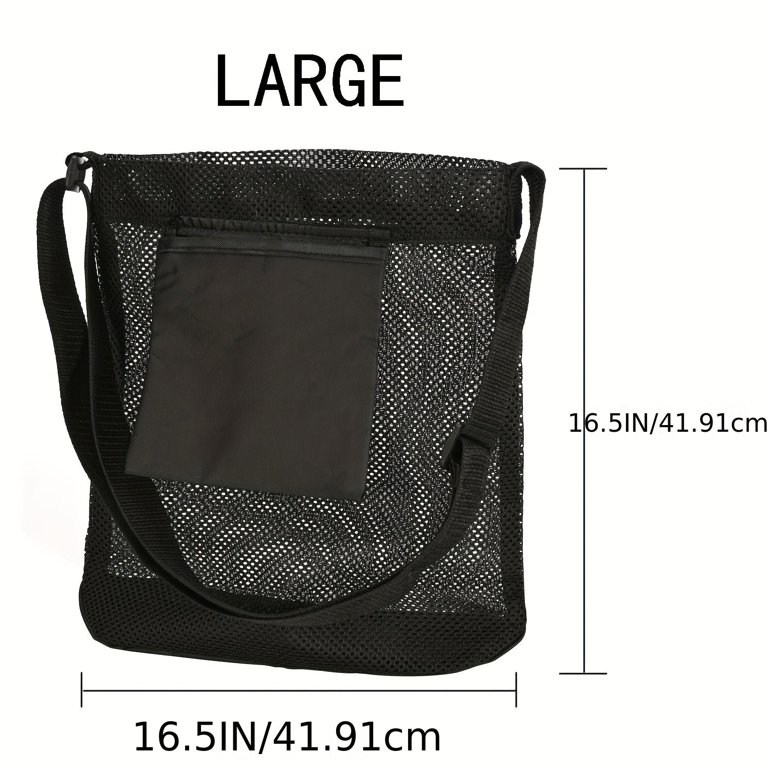 Mesh Clear Mushroom Bag Large Capacity Foraging Pouch