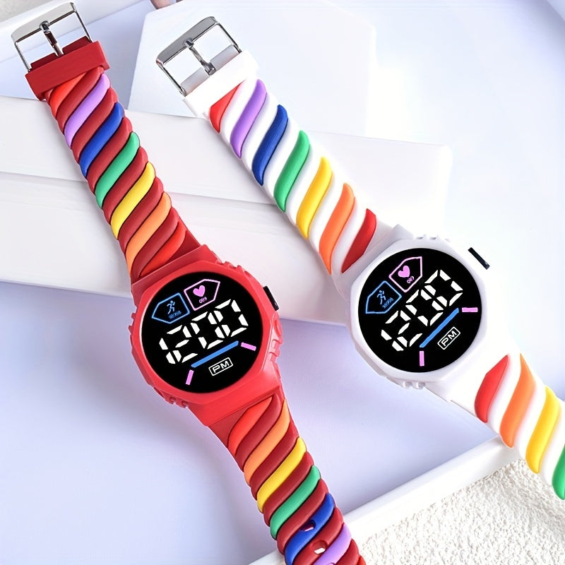 Waterproof LED Sports Watch for Kids