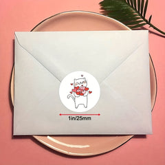 500 Pcs Cartoon Thank You Stickers For Weather Labels