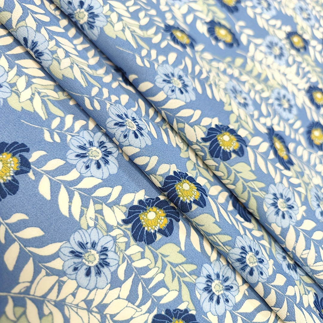 1yd Chiffon Fabric Comfortable & Breathable DIY Clothes Pants Dress