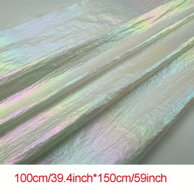 Lightweight Nylon Laser Fantasy Bronzing Pearlescent Fabric