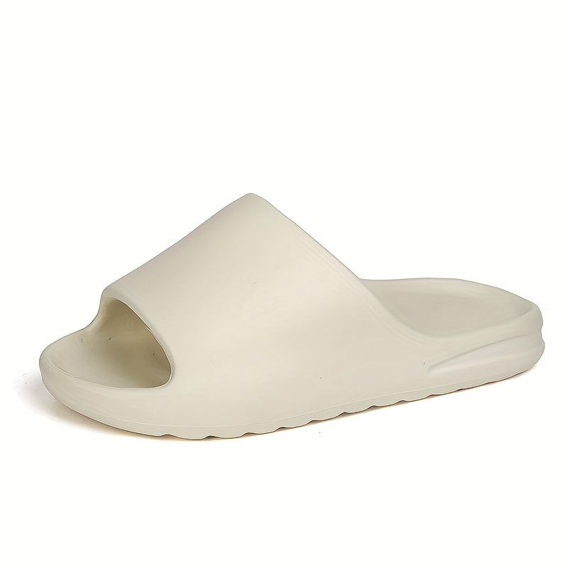 Men's Non Slip Platform Slides Comfortable Cloud Slides For Indoor Outdoor