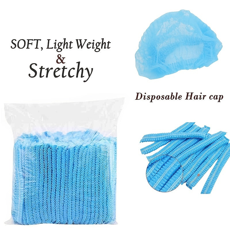 Disposable Non-woven Hair Net with Rotating Side Head Band