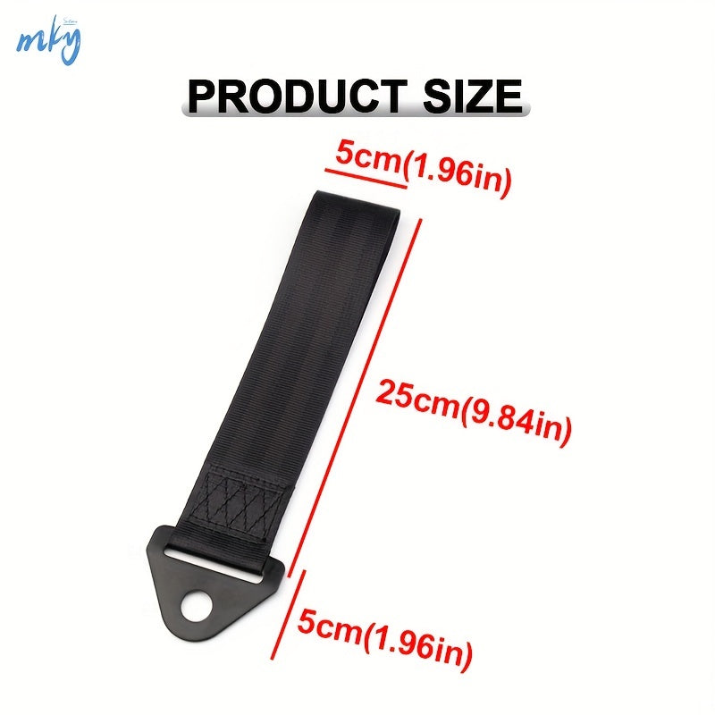 Car Pendant Tow Strap Belt Tow Rope Ribbon Auto Accessories