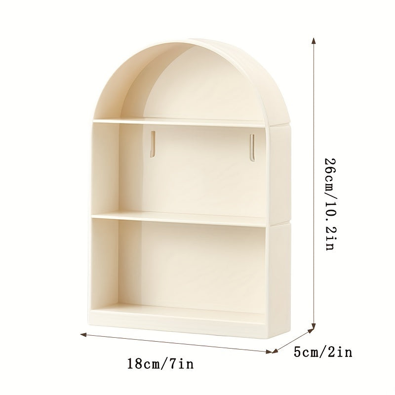 Arch Shaped Wall Mounted Storage Box PET Thicker Sturdy Collection Display