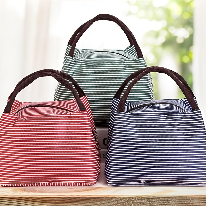 Portable Lunch Bag Minimalist Handbag Top handles Organizer