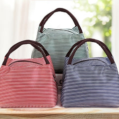 Portable Lunch Bag Minimalist Handbag Top handles Organizer