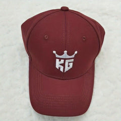 Cotton Crown KG Embroidery Men's Baseball Cap