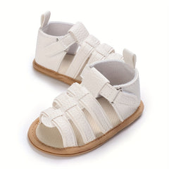 Breathable Open Toe Sandals for Baby Girls - Anti Slip Lightweight Sandals