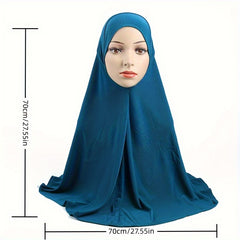 Malaysian Women Headscarf Muslim Turban Hat Convenient Scarf Hat