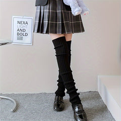 Knitted Leg Warmers Over the Knee Socks Women's Stockings