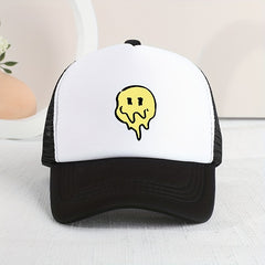 Kids Mesh Ghost Baseball Cap Sunshade Cap For Boys