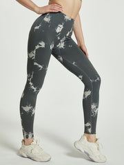 Light Grey Tie Dye Running Pants