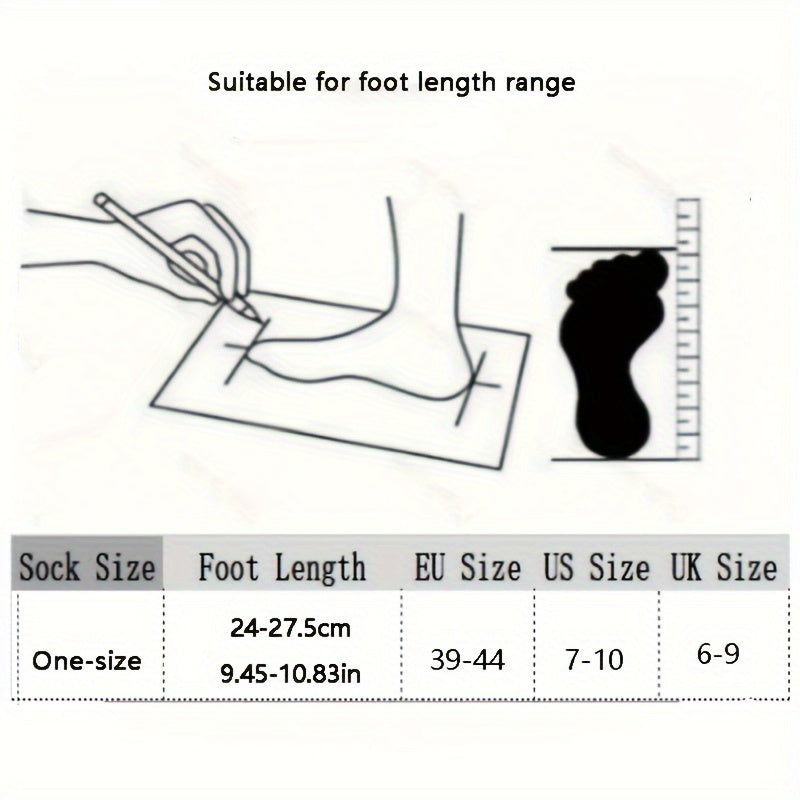Vintage Casual Men's Warm Outdoor Socks