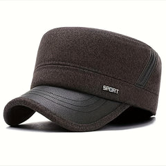 Winter Casual Windproof Warm Flat Cap for Men