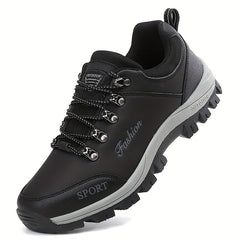Men's Lace Up Hiking Shoes Breathable Anti-Skid Durable for Camping