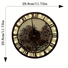LED Lights Wooden Wall Hanging Home Decoration Board