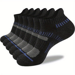 Outdoor Moisture Wicking Mid Calf Socks 8 Pairs