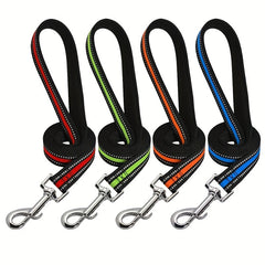 Heavy Duty Reflective Nylon Dog Leash for Large & Medium & Small Dog
