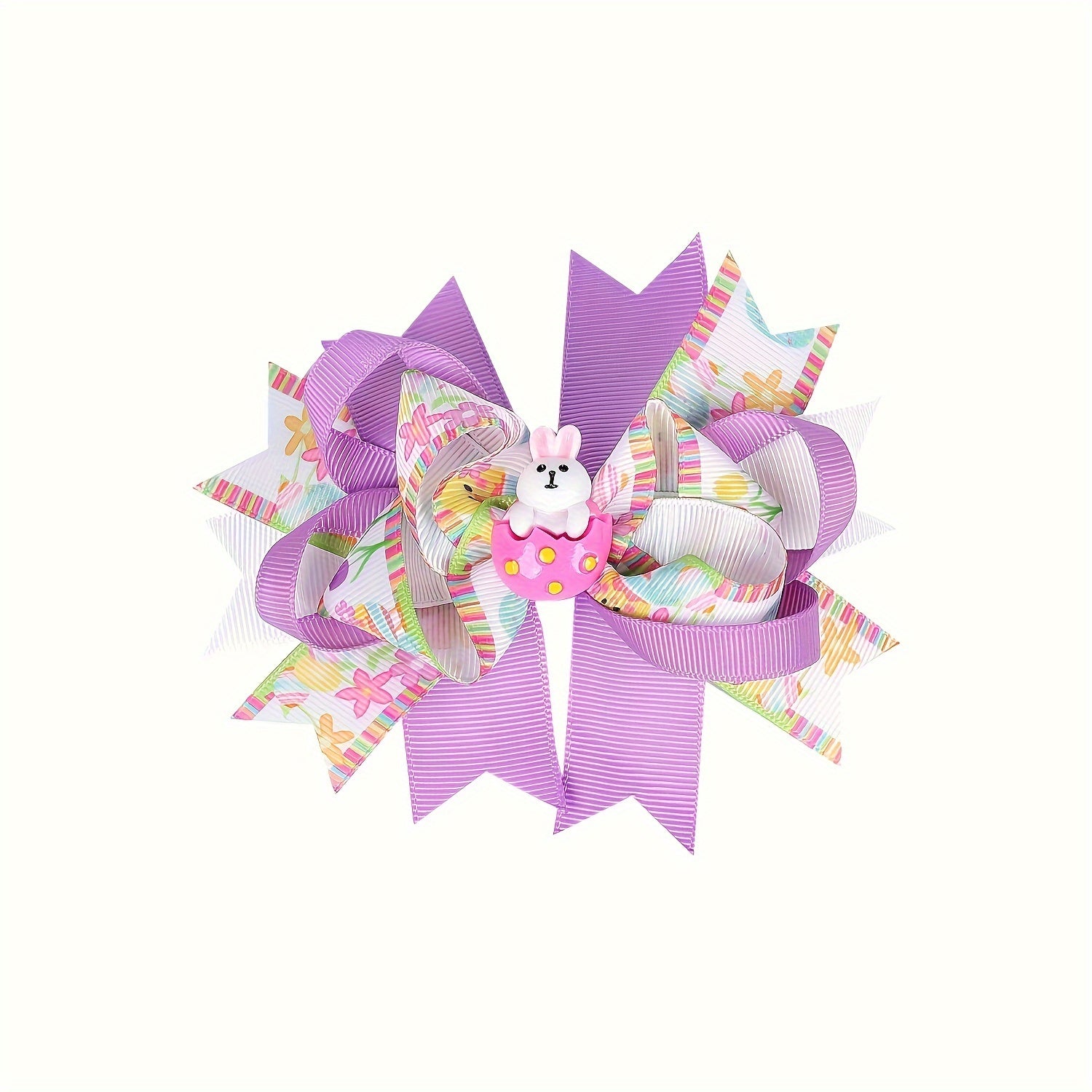 Animal Print Bow Hair Clip & Hair Accessories