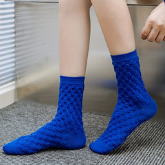 9 Pairs Crew Socks Breathable Mid Tube Women's Stockings