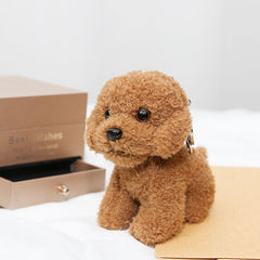 Teddy Dog Plush Pendant Backpack Schoolbag Doll Plush Gift