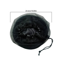 20pcs Pickleball Storage Bag - Sturdy Reusable Mesh Bag with Drawstring