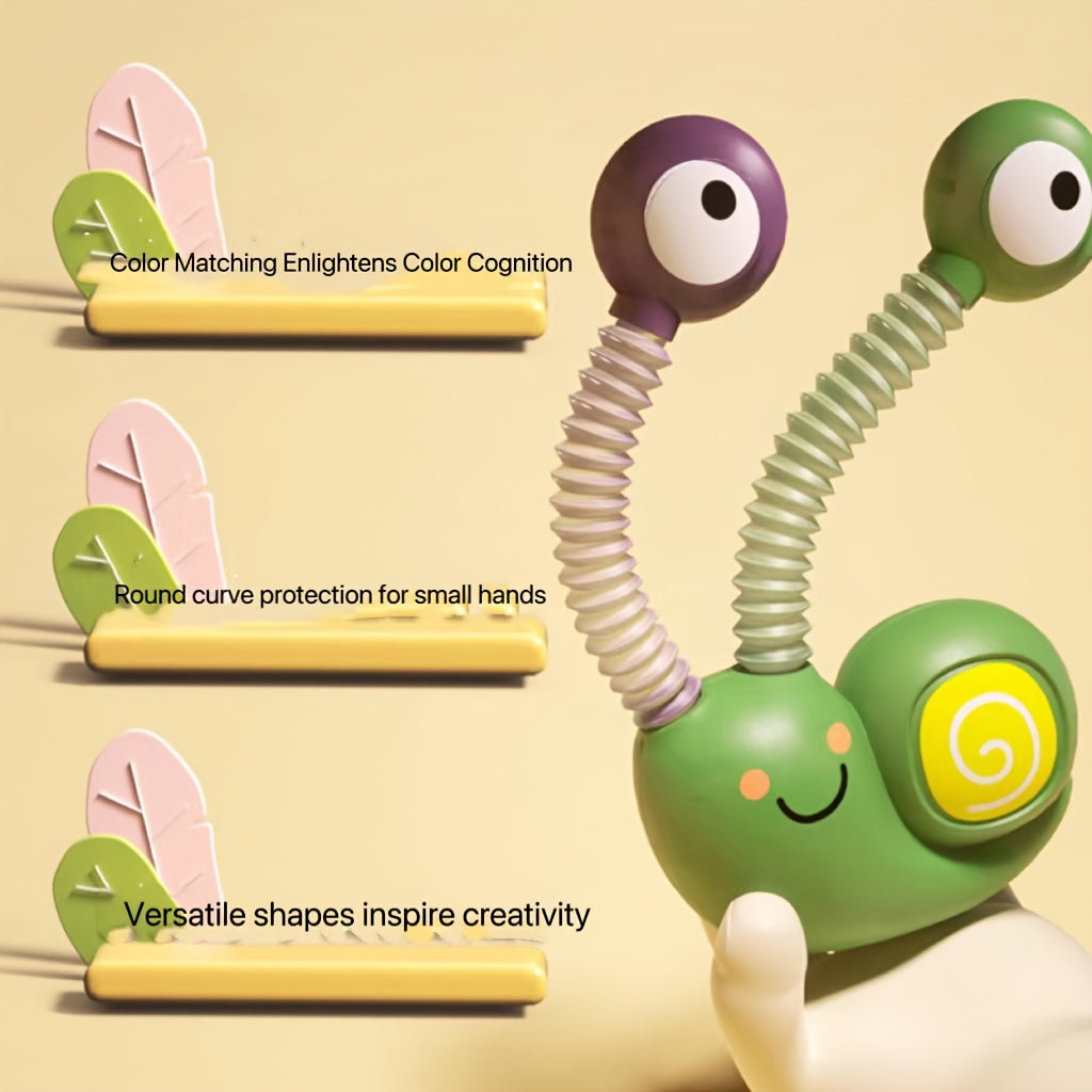 Luminous Telescopic Snail Puzzle Fun Decompression Snail Toy