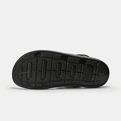 LUOFU Men's Non Slip Summer Sandals Flat Open Toe Minimalist Style