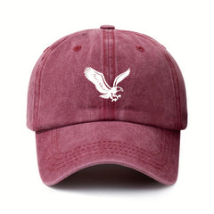 Unisex Eagle Printed Retro Baseball Cap Adjustable Sunscreen Hat