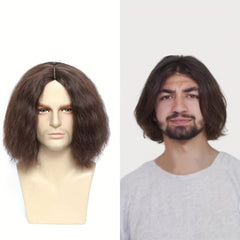 Short Hair Men's Wigs for Parties and Daily Wear