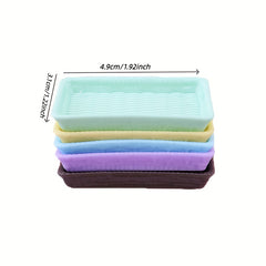 5pcs Mini Kitchen Utensils Food Toys Plates Wine Trays Model Random