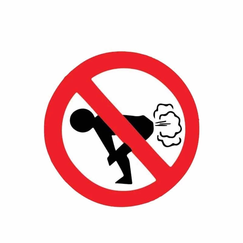 No Smoking PVC Decal Car Sticker 12 4 7 4 7in