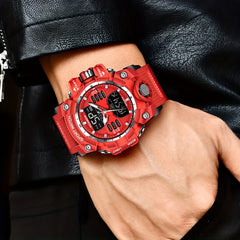 Women's Military Sport Chronograph Watch Waterproof Quartz Digital