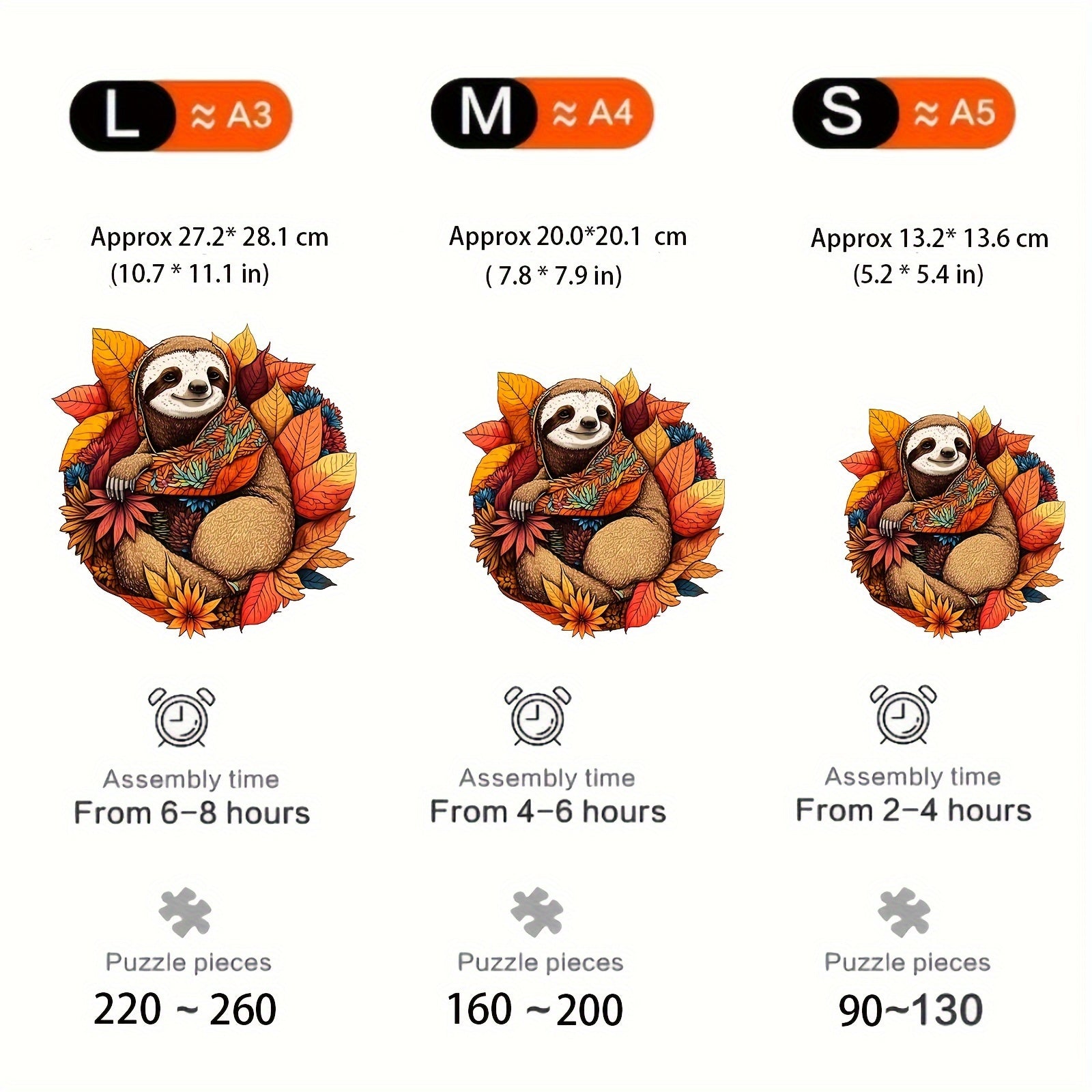 Animal Shape Wooden Puzzle Brain Teaser Magic Wood Toy Puzzle