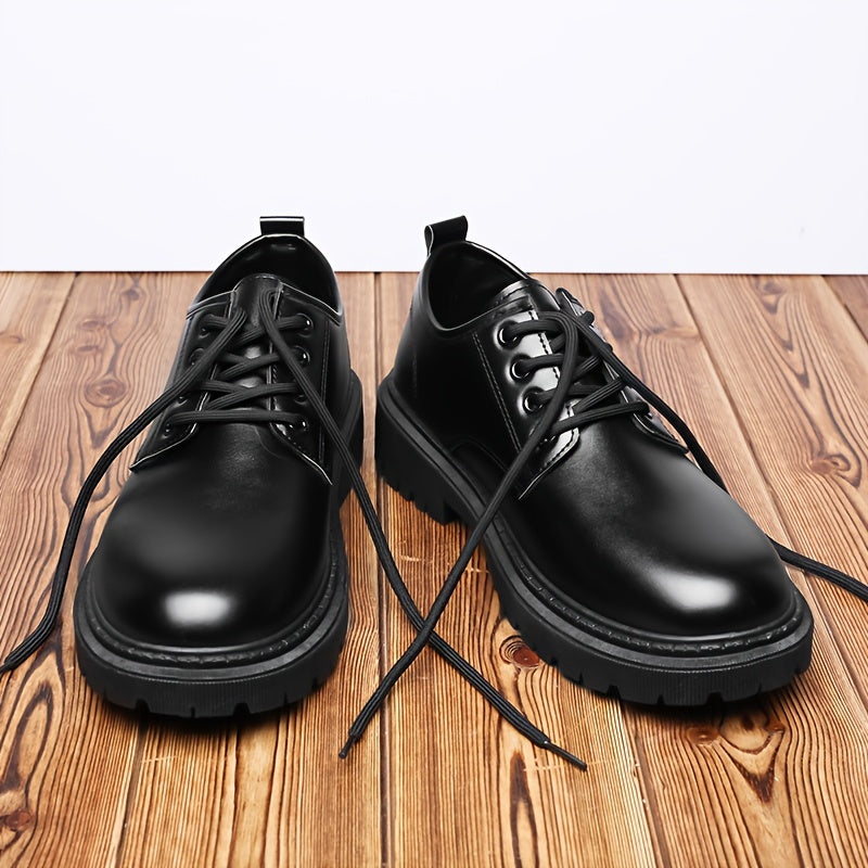 Men's Classic Round Toe Dress Shoes For Wedding