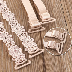 Flower Lace Bra Straps Comfortable Invisible Strap Women's Lingerie