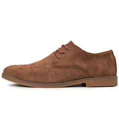 Men's Lace Up Derby Shoes Retro Style for Wedding Party Business