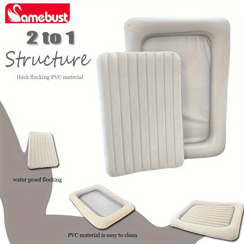 Camebust Inflatable Travel Bed Portable Air Bed For Family