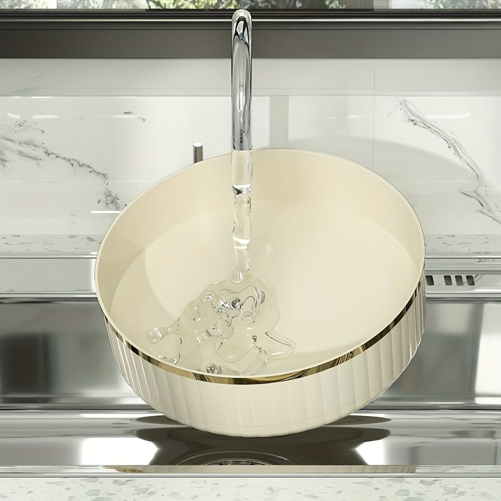 Modern Round Tray 360 Rotating Skincare Storage Rack Lazy Susan Turntable