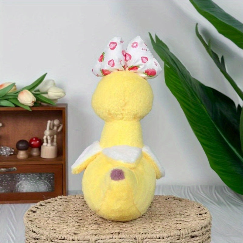 Yellow Duck Plush Toy Cartoon Doll for Family and Friends