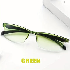 Men's Anti Light Reader Glasses With Glasses Rope